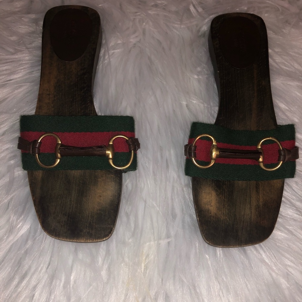 Vintage worn Gucci Slides!!!